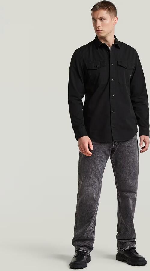 G-Star RAW Marine Slim Overhemd Zwart Heren - Foto 5