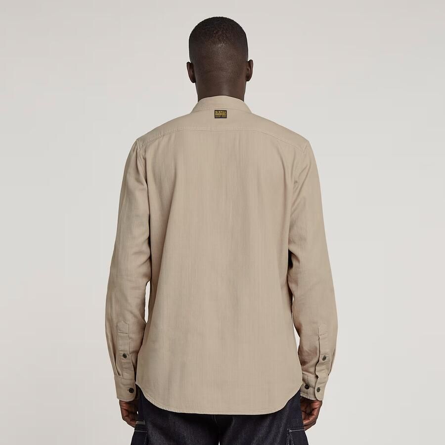 G-Star Raw Slim fit vrijetijdsoverhemd met borstzakken model 'Marine' - Foto 2