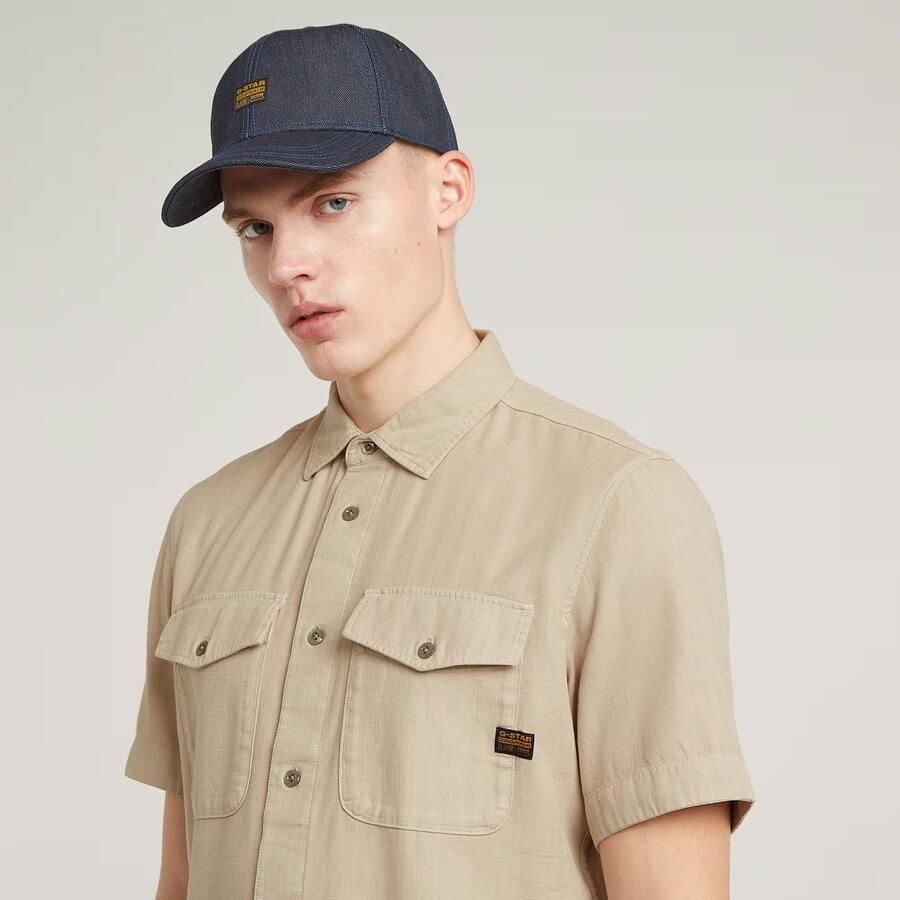 G-Star Raw Overhemd Lange Mouw Chemise Marine - Foto 3