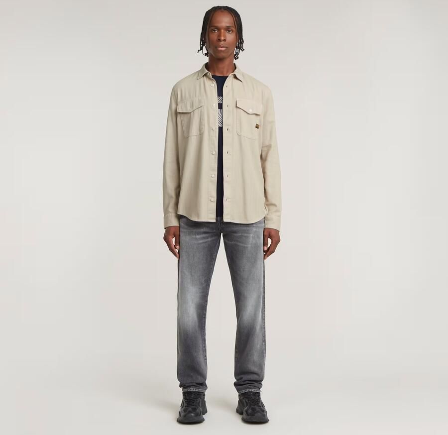 G-Star RAW Marine Slim Shirt Beige Heren - Foto 5