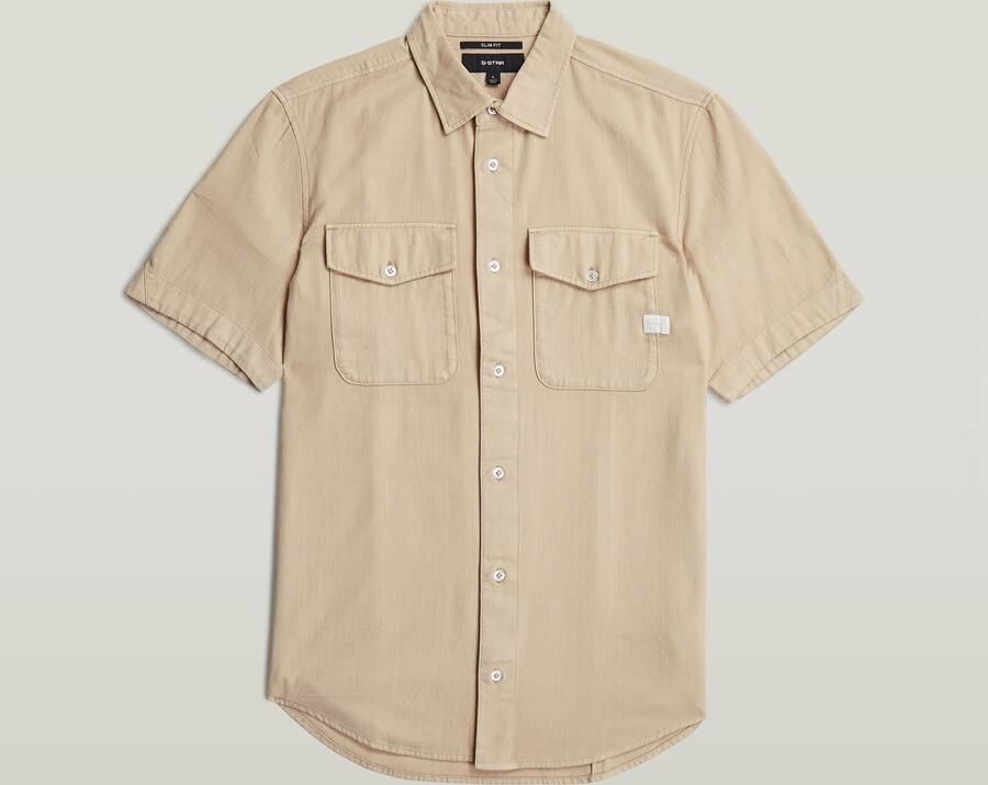 G-Star Raw Overhemd Lange Mouw Chemise Marine - Foto 3