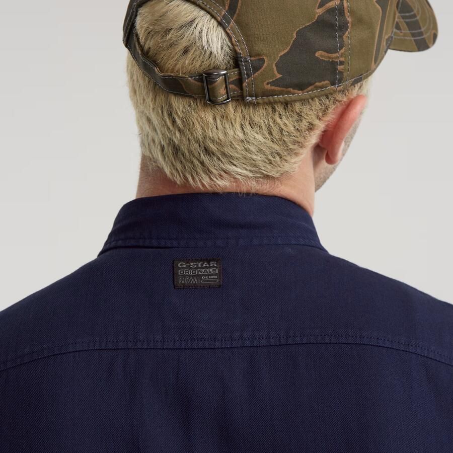 G-Star Raw Slim fit vrijetijdsoverhemd met borstzakken - Foto 5