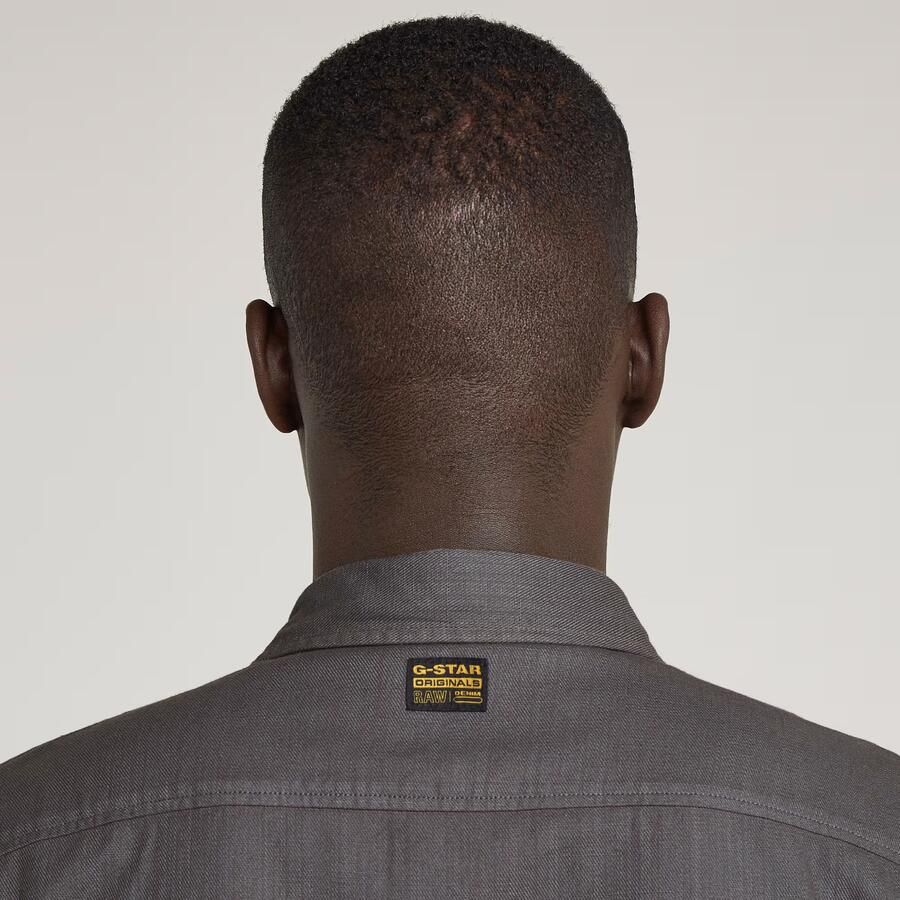 G-Star RAW Marine Slim Shirt Grijs Heren - Foto 5