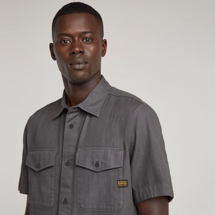 G-Star RAW Marine Slim Shirt Grijs Heren - Foto 6