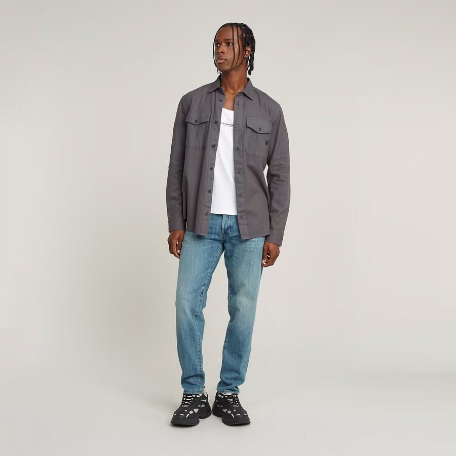 G-Star RAW Marine Slim Shirt Grijs Heren - Foto 2