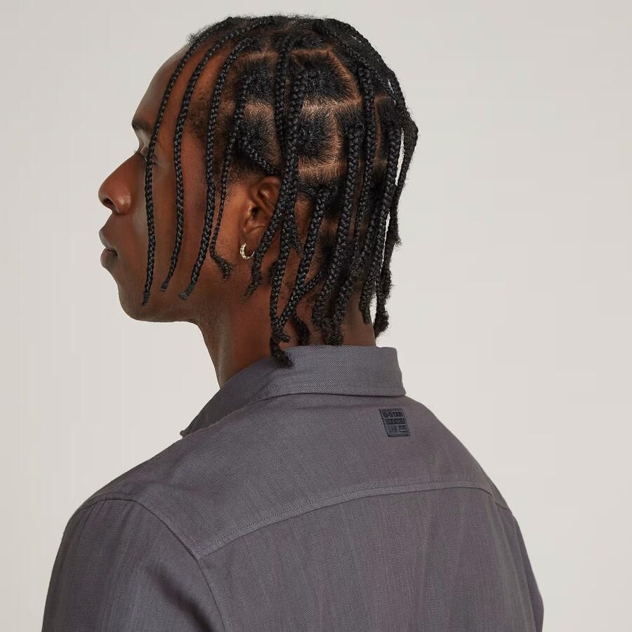 G-Star RAW Marine Slim Shirt Grijs Heren - Foto 4