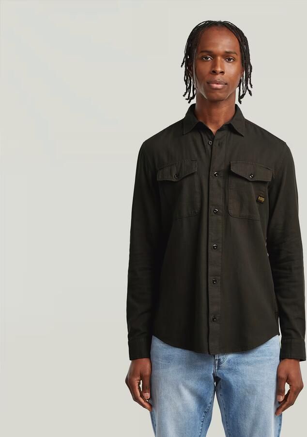 G-Star RAW Marine Slim Shirt Grijs Heren - Foto 10