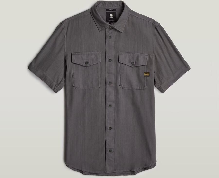 G-Star RAW Marine Slim Shirt Grijs Heren - Foto 8