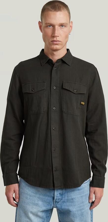G-Star RAW Marine Slim Shirt Grijs Heren - Foto 7