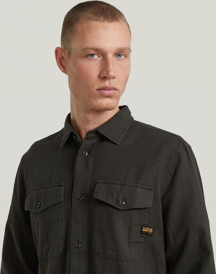 G-Star RAW Marine Slim Shirt Grijs Heren - Foto 6