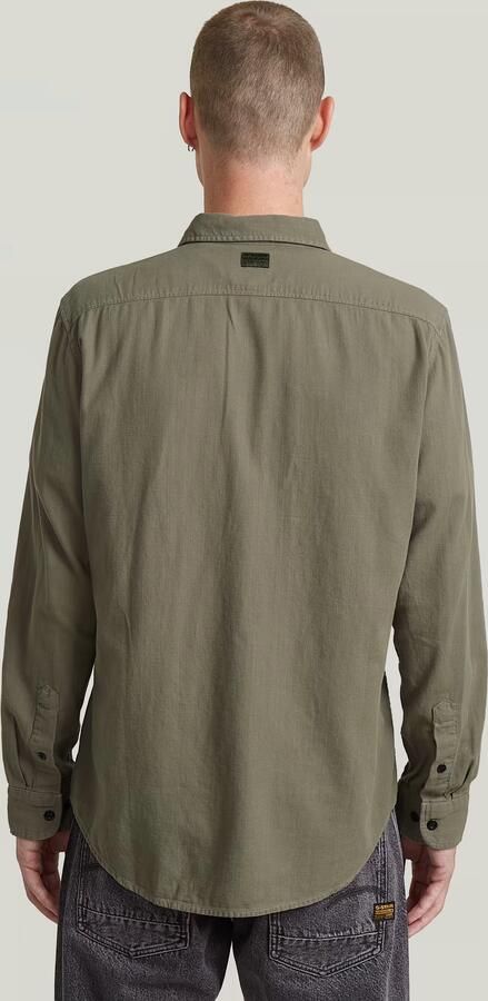 G-Star Raw Slim fit vrijetijdsoverhemd met borstzakken - Foto 15