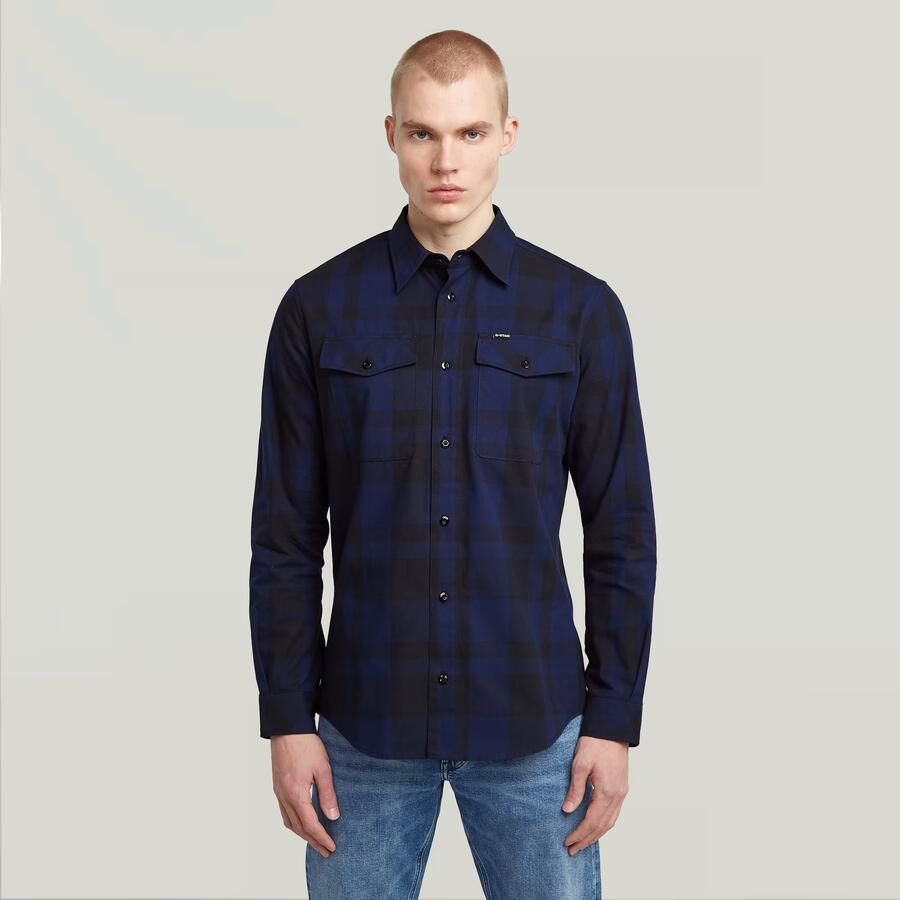 G-Star RAW Marine Slim Shirt Meerkleurig Heren - Foto 7