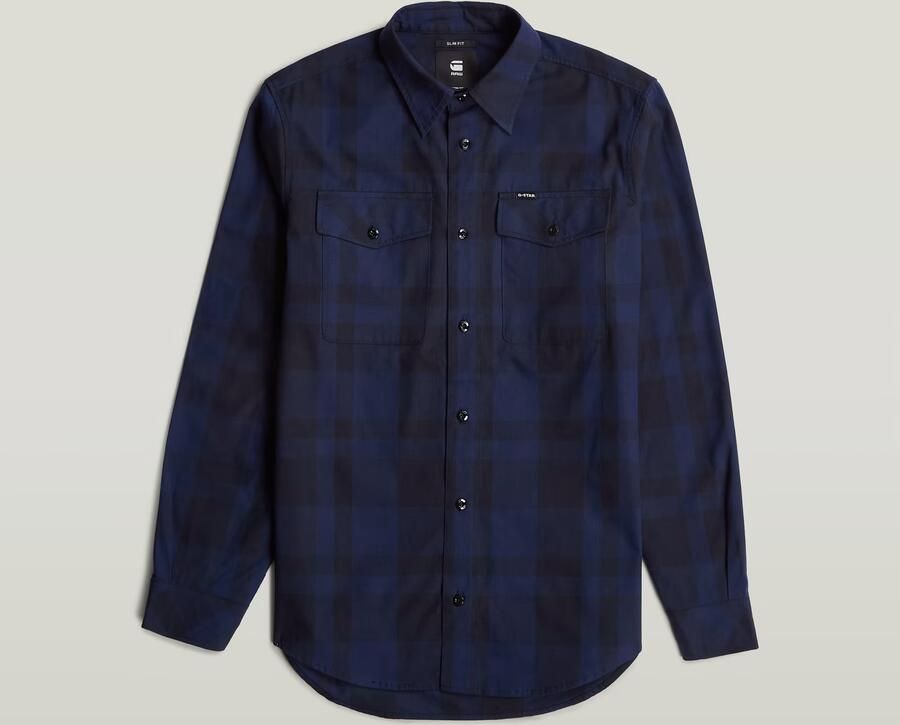 G-Star RAW Marine Slim Shirt Meerkleurig Heren - Foto 4