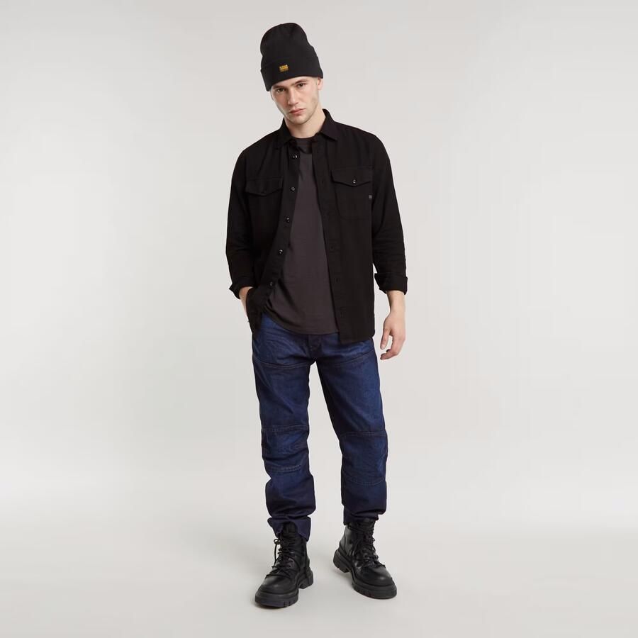 G-Star Raw Overhemd Lange Mouw D24963-D454 MARINE SLIM-B564 BLACK - Foto 3