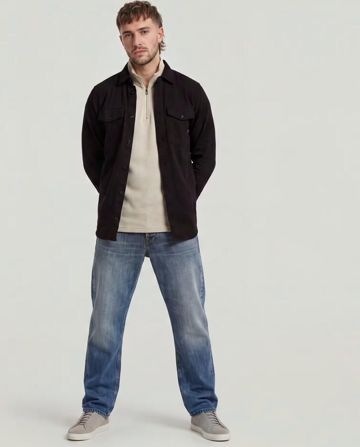 G-Star Raw Overhemd Lange Mouw D24963-D454 MARINE SLIM-B564 BLACK - Foto 6