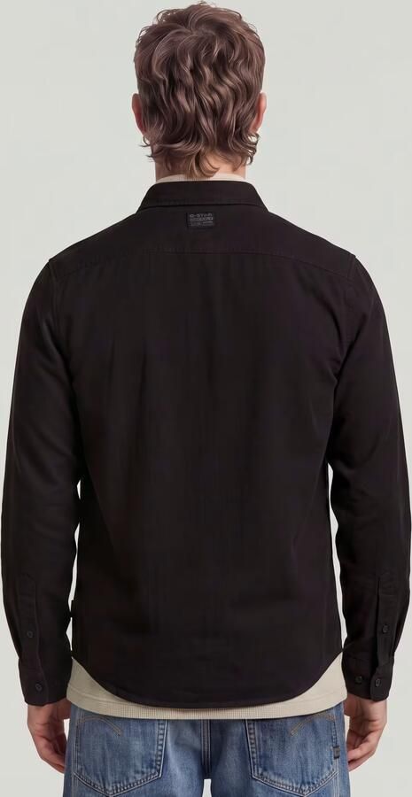 G-Star Raw Overhemd Lange Mouw D24963-D454 MARINE SLIM-B564 BLACK - Foto 9