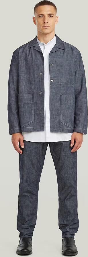 G-Star Raw relaxed fit hemdjack in denim-look model 'Marseille' - Foto 9