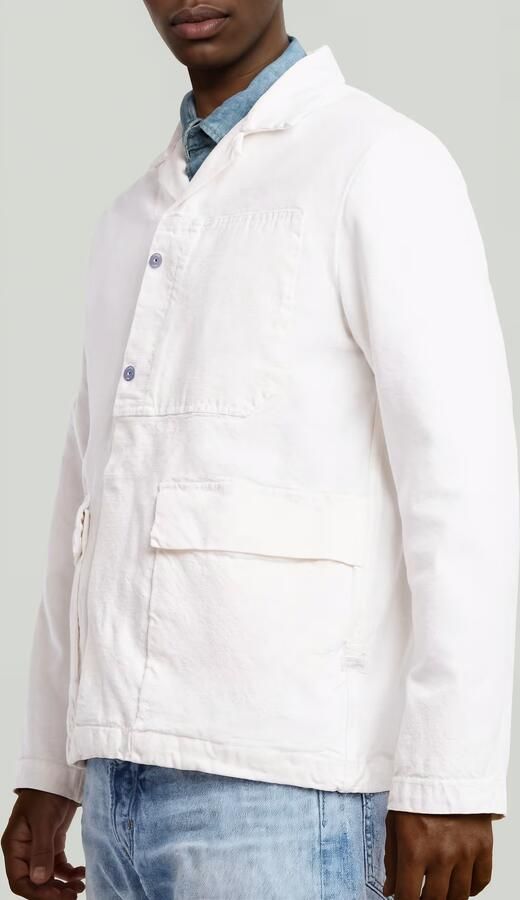 G-Star RAW Marseille Blazer Beige Heren - Foto 3