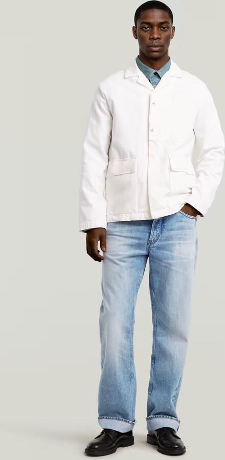 G-Star RAW Marseille Blazer Beige Heren - Foto 5