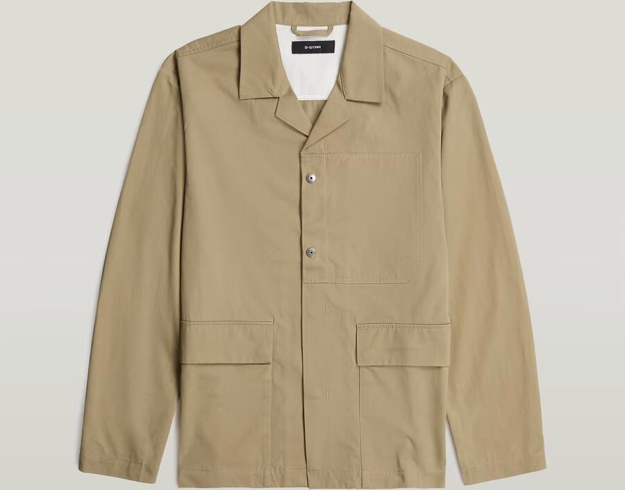 G-Star RAW Marseille Blazer Beige Heren - Foto 4