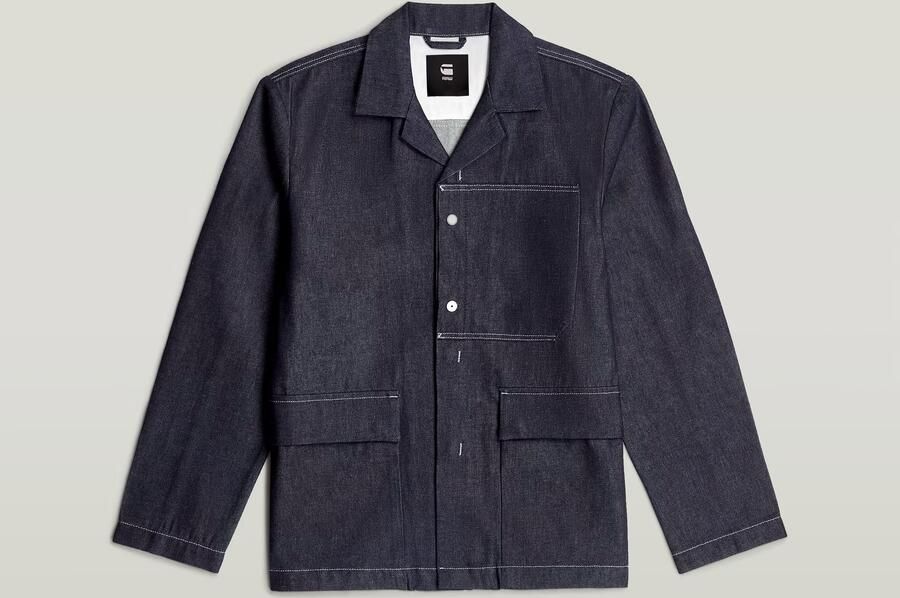 G-Star RAW Marseille Blazer Donkerblauw Heren - Foto 6