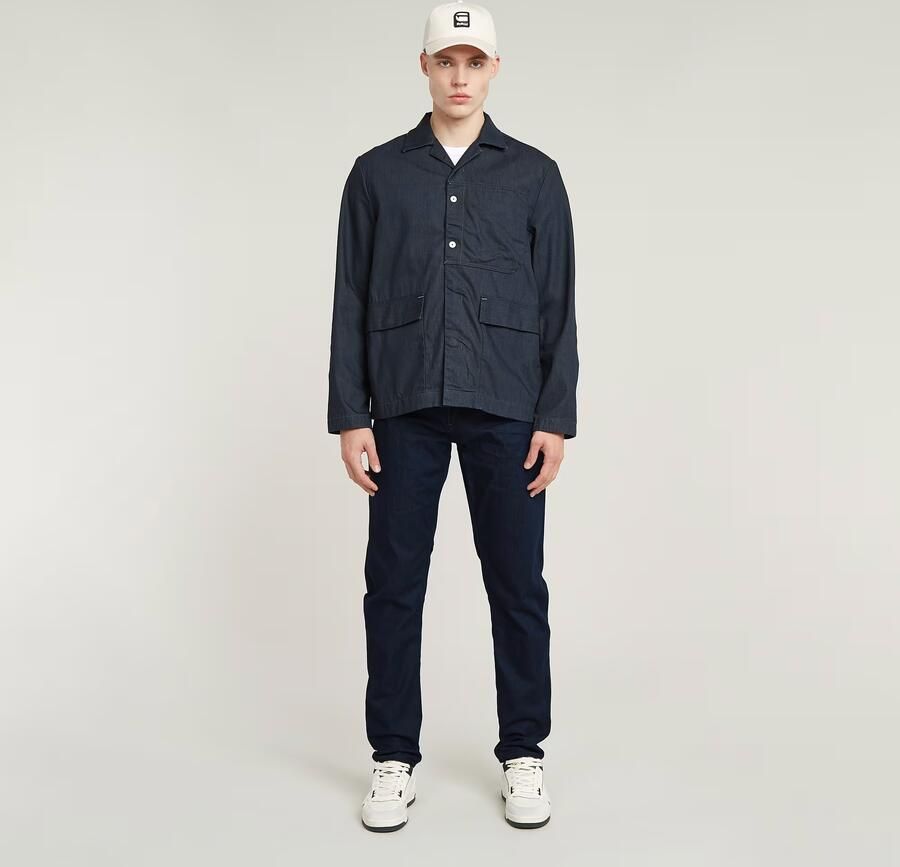 G-Star RAW Marseille Blazer Donkerblauw Heren - Foto 4