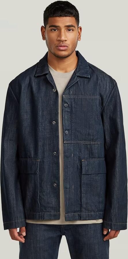 G-Star RAW Marseille Blazer Donkerblauw Heren