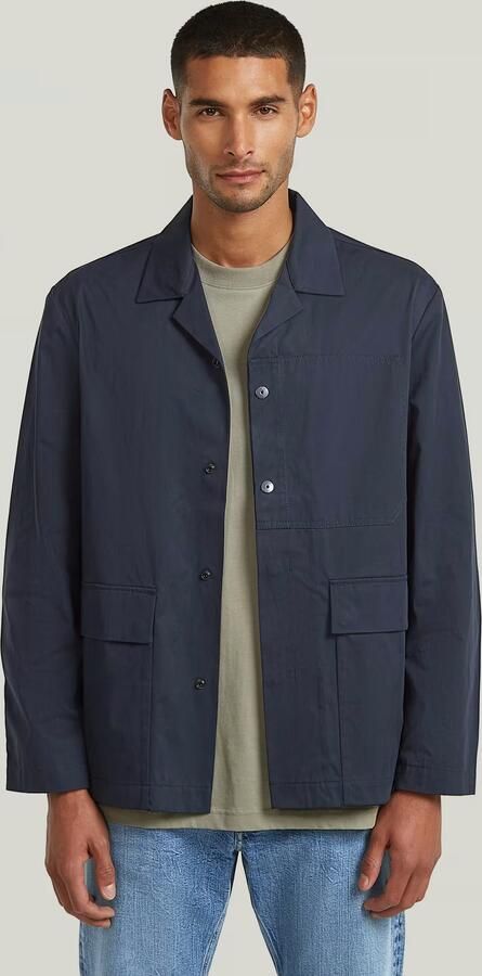 G-Star RAW Marseille Blazer Donkerblauw Heren