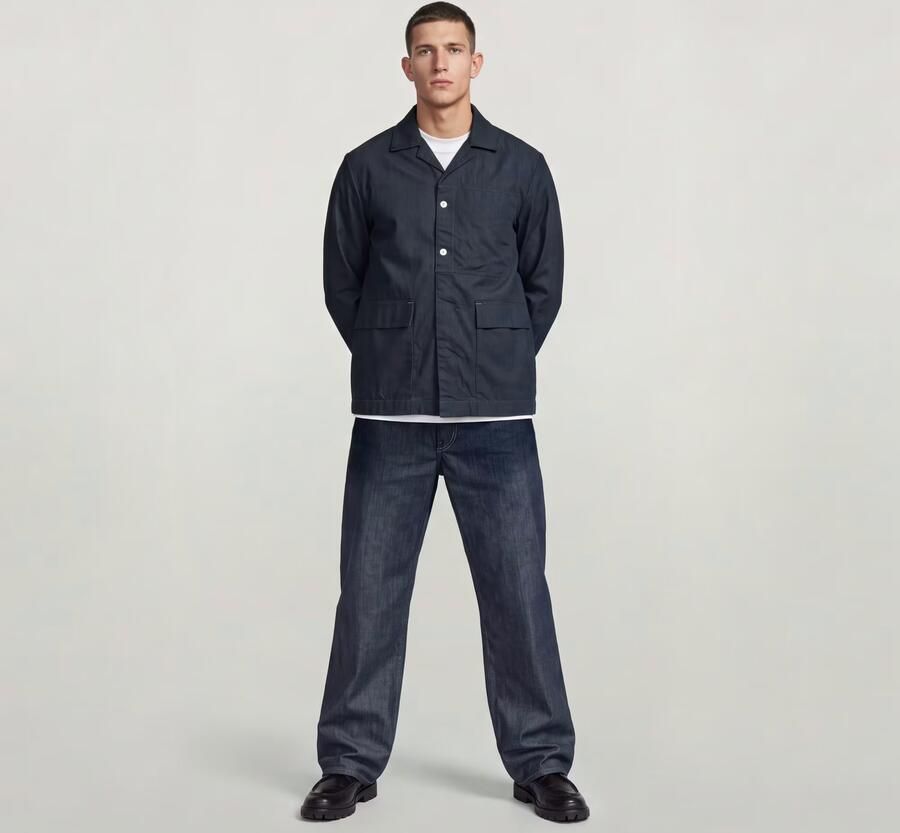 G-Star RAW Marseille Blazer Donkerblauw Heren - Foto 6