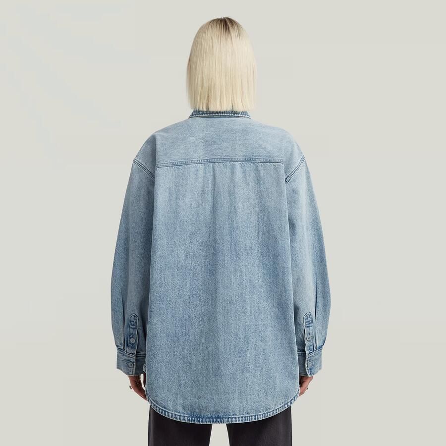 G-Star RAW Maxi 1-Pocket Overshirt Anders Dames