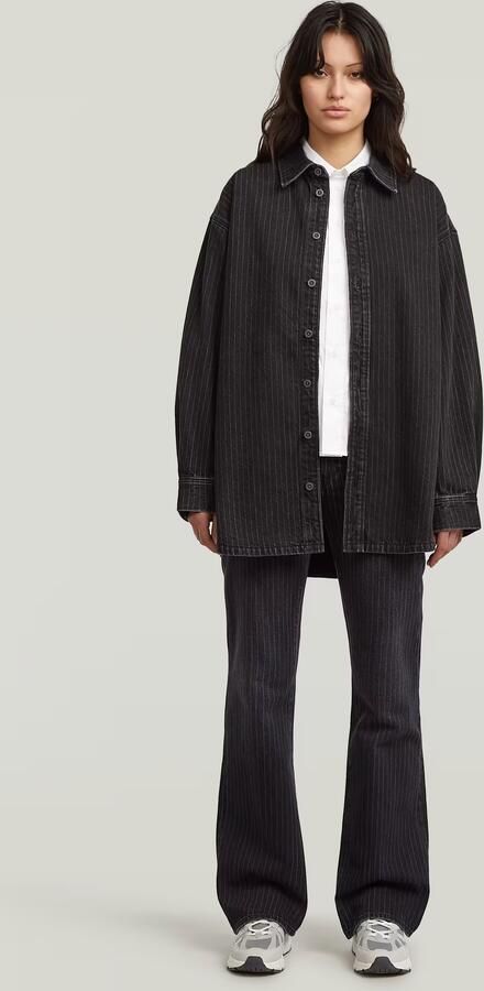 G-Star RAW Maxi Overhemd Grijs Dames - Foto 7