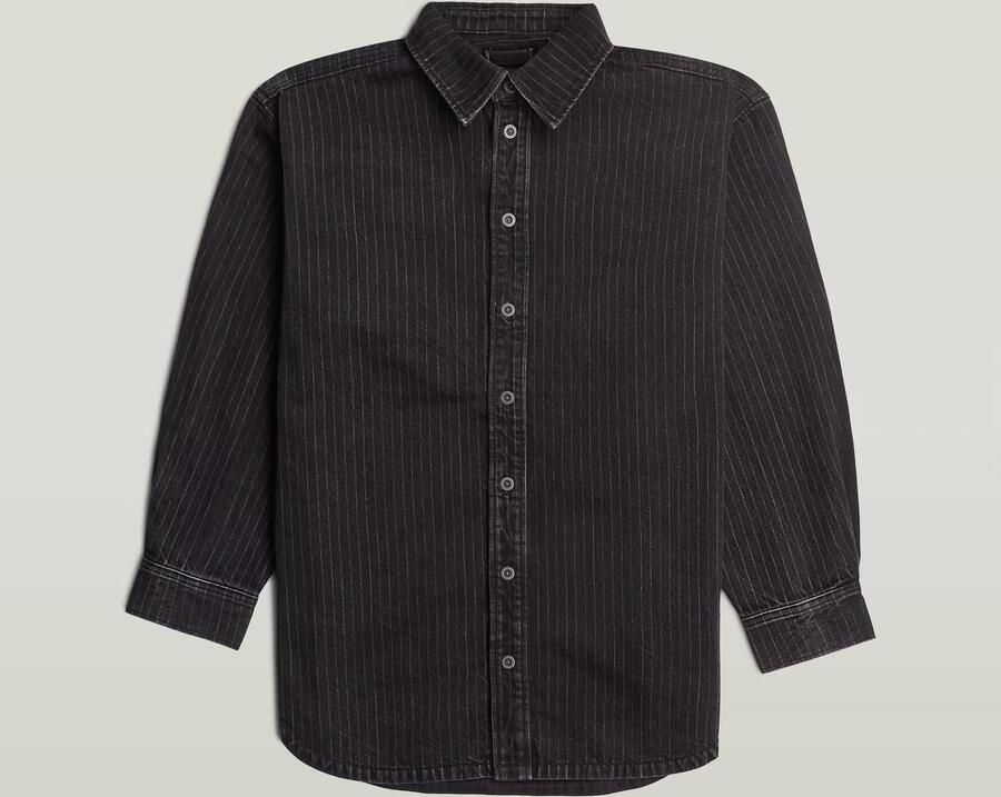 G-Star RAW Maxi Overhemd Grijs Dames - Foto 4