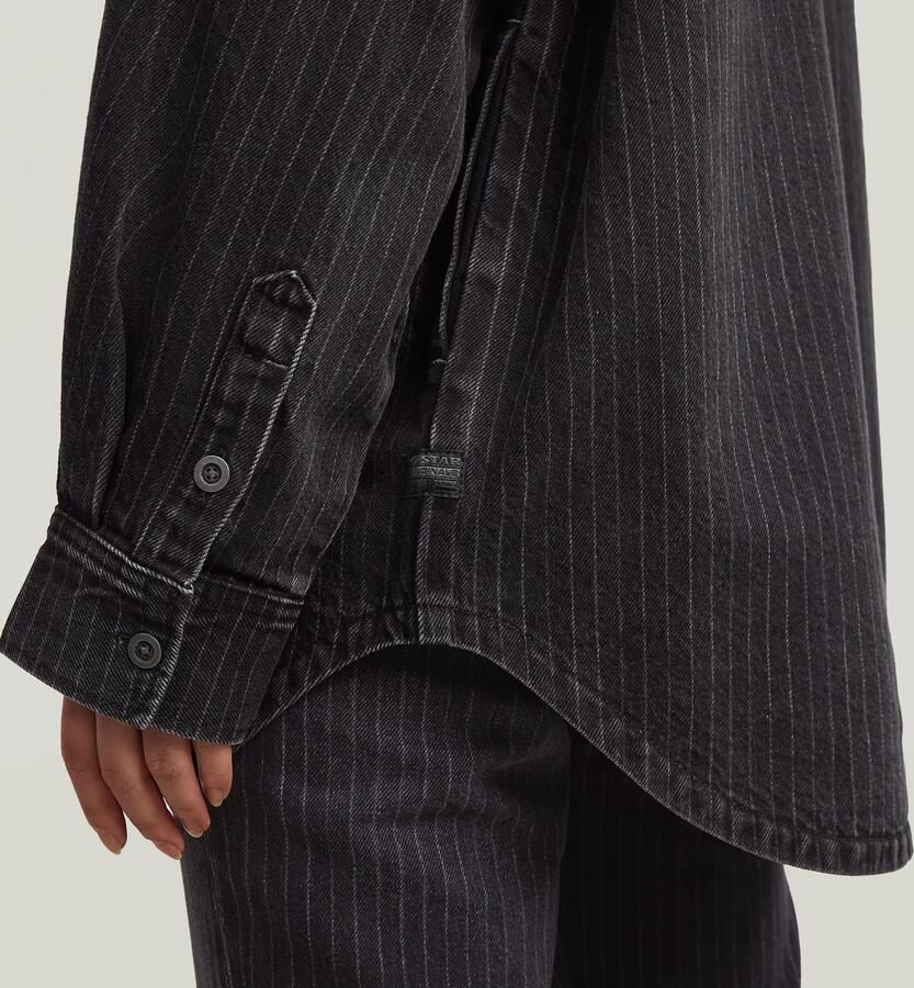 G-Star RAW Maxi Overhemd Grijs Dames - Foto 3