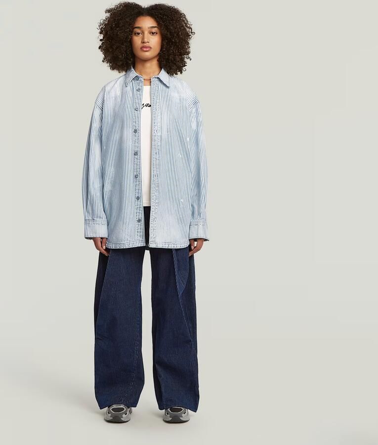 G-Star RAW Maxi Overshirt Anders Dames - Foto 3