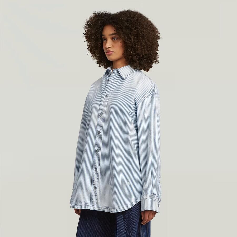 G-Star RAW Maxi Overshirt Anders Dames