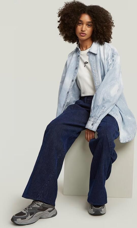 G-Star RAW Maxi Overshirt Anders Dames - Foto 5