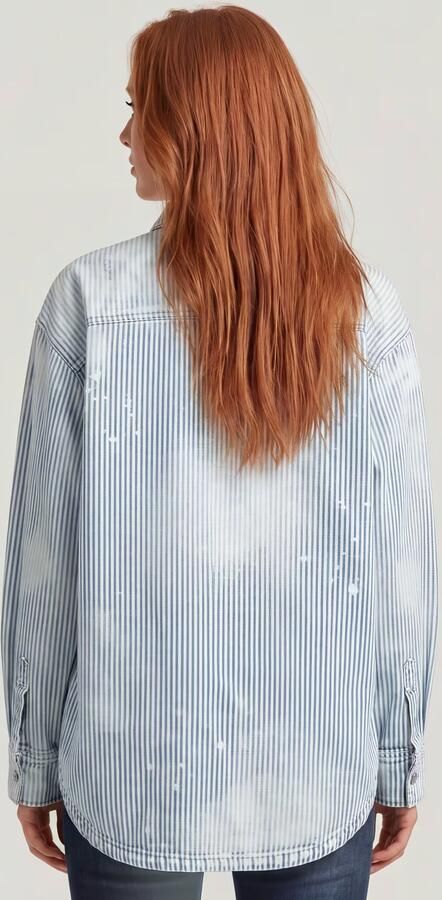 G-Star RAW Maxi Overshirt Anders Dames - Foto 6