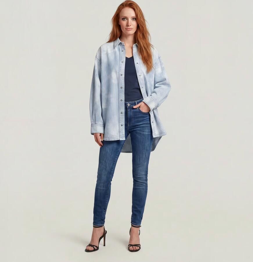 G-Star RAW Maxi Overshirt Anders Dames - Foto 4
