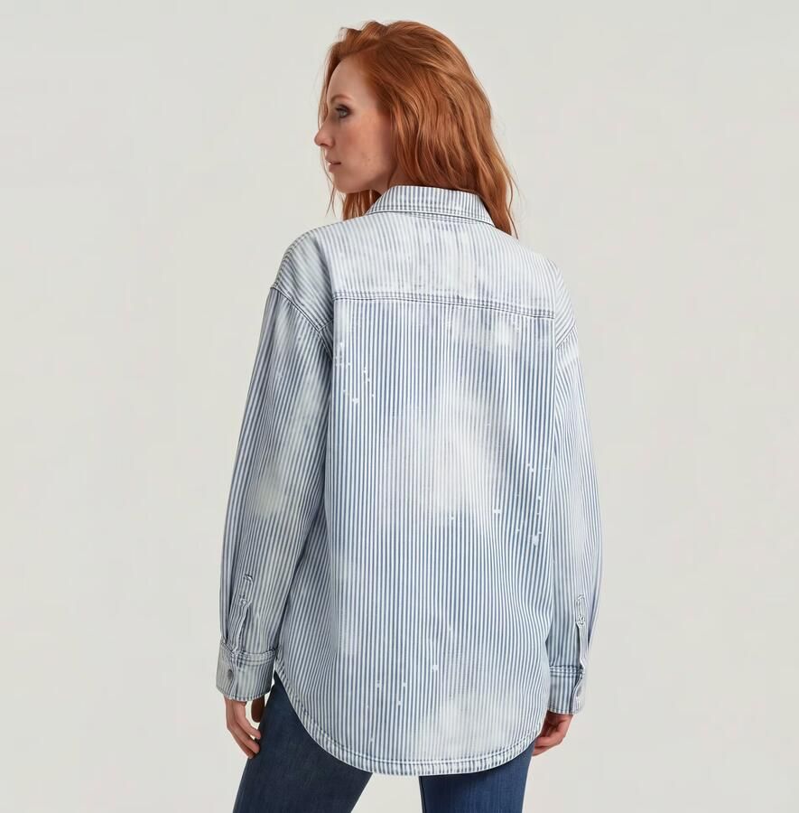 G-Star RAW Maxi Overshirt Anders Dames - Foto 3