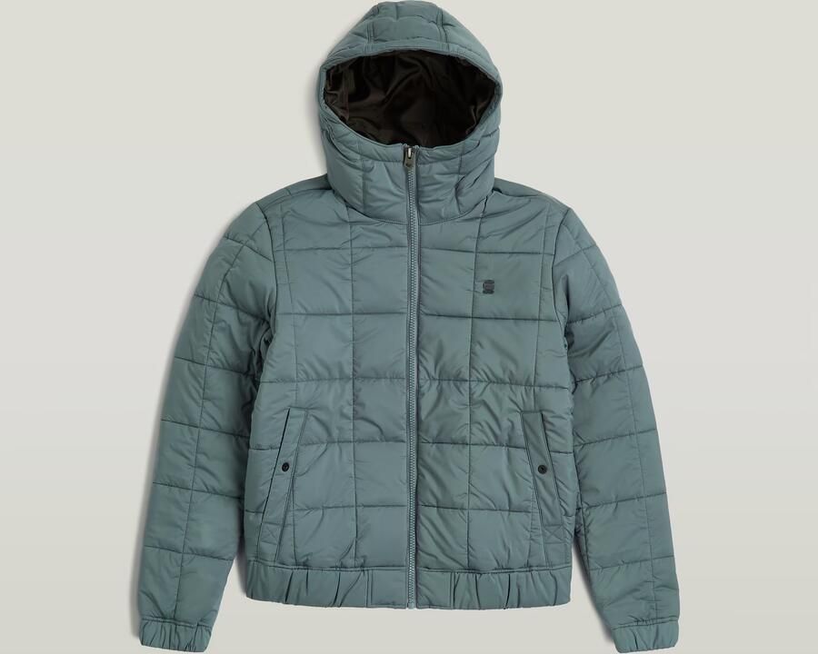 G-Star RAW Meefic Quilted Hooded Jack Grijs Heren
