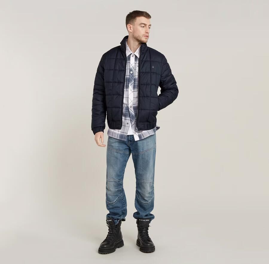 G-Star Raw Gewatteerd jack met opstaande kraag model 'Meefic' - Foto 6