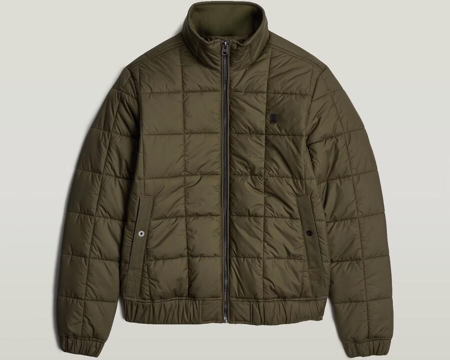 G-Star RAW Meefic Quilted Jack Groen Heren - Foto 6