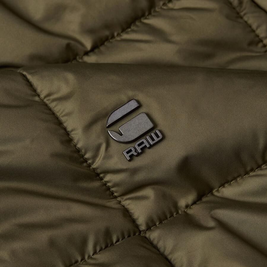 G-Star RAW Meefic Quilted Jack Groen Heren - Foto 5