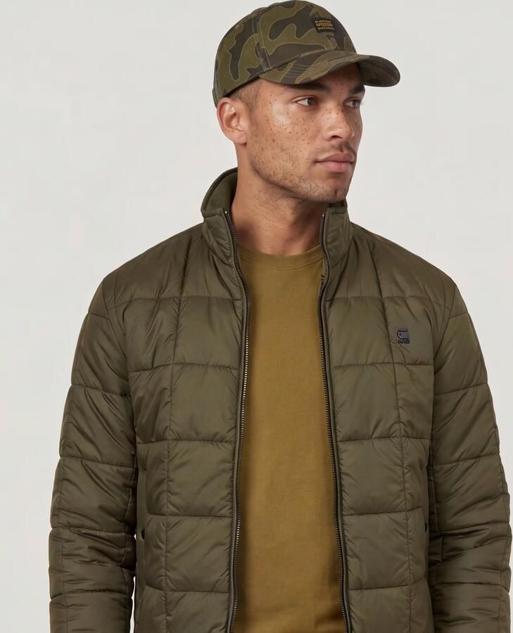 G-Star RAW Meefic Quilted Jack Groen Heren - Foto 7