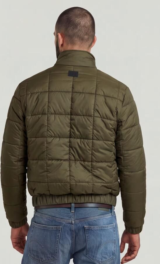 G-Star RAW Meefic Quilted Jack Groen Heren - Foto 5