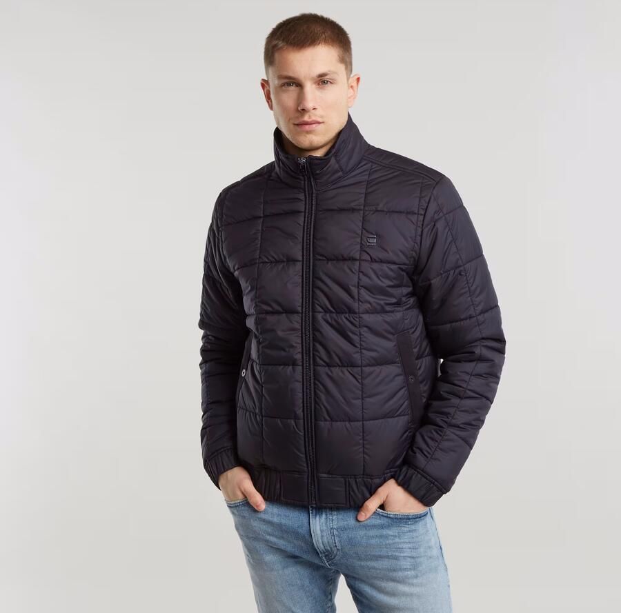 G-Star Raw Gewatteerd jack met opstaande kraag model 'Meefic' - Foto 7