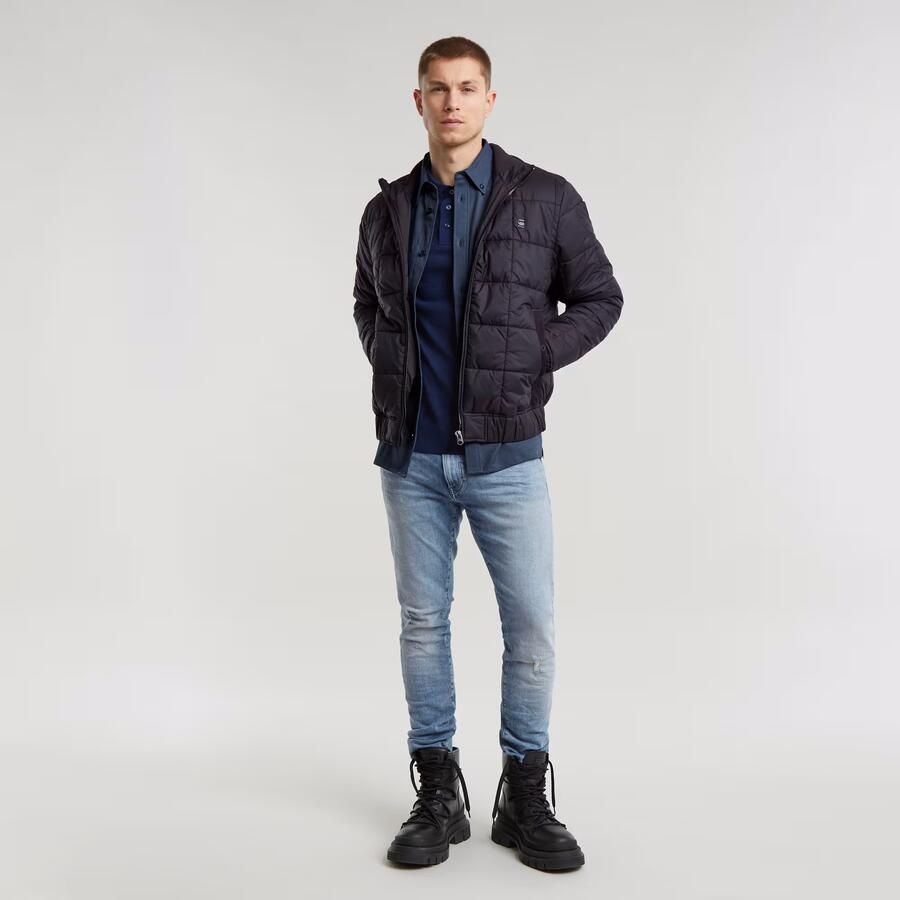G-Star Raw Gewatteerd jack met opstaande kraag model 'Meefic' - Foto 2