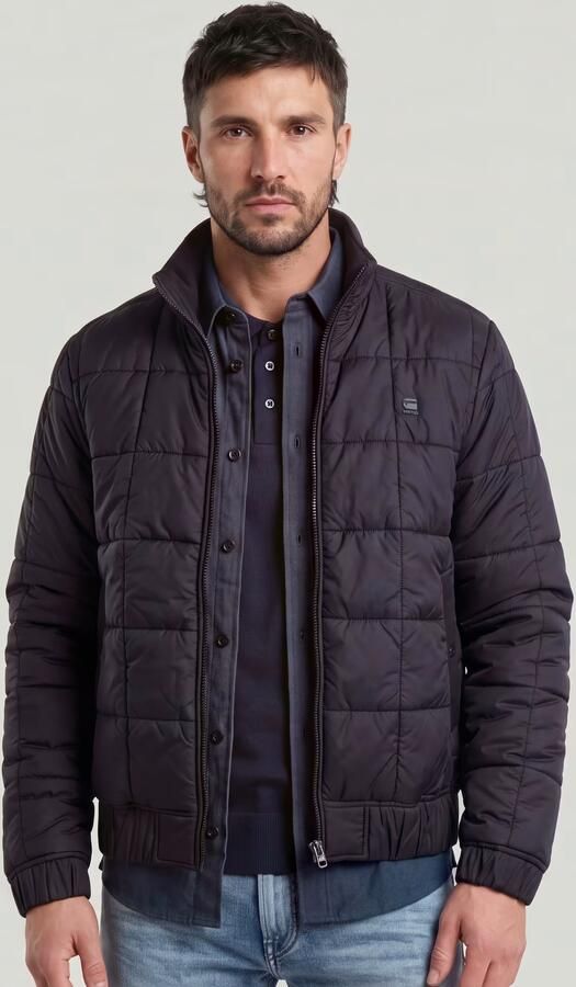G-Star Raw Gewatteerd jack met labelapplicatie model 'Meefic' - Foto 12