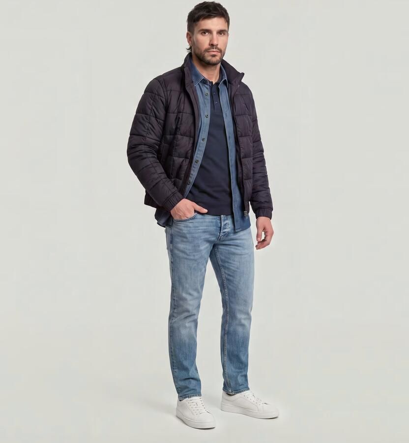 G-Star Raw Gewatteerd jack met labelapplicatie model 'Meefic' - Foto 7