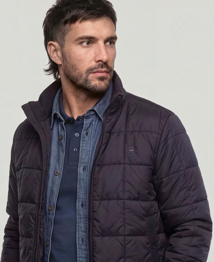 G-Star Raw Gewatteerd jack met labelapplicatie model 'Meefic' - Foto 8